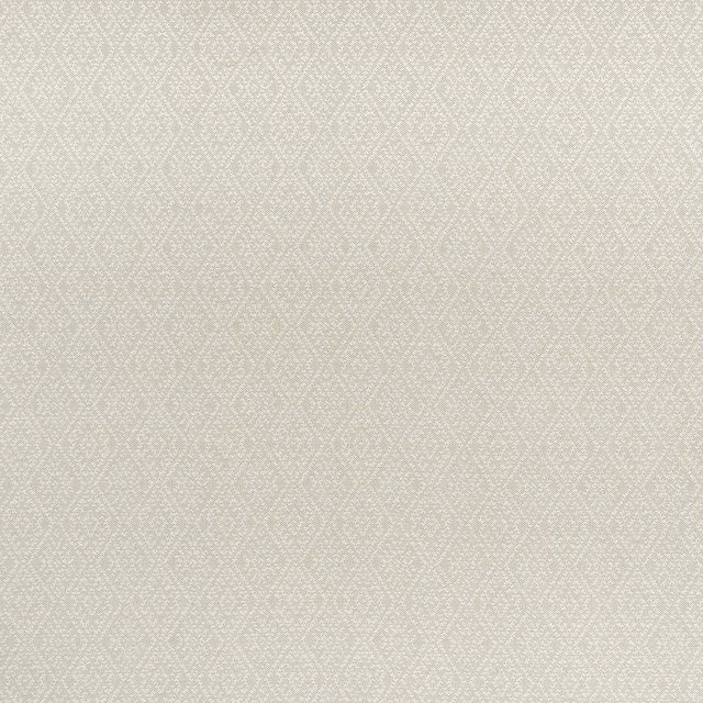 Pale linen cream fabric with a fine, softly textured geometric repeat