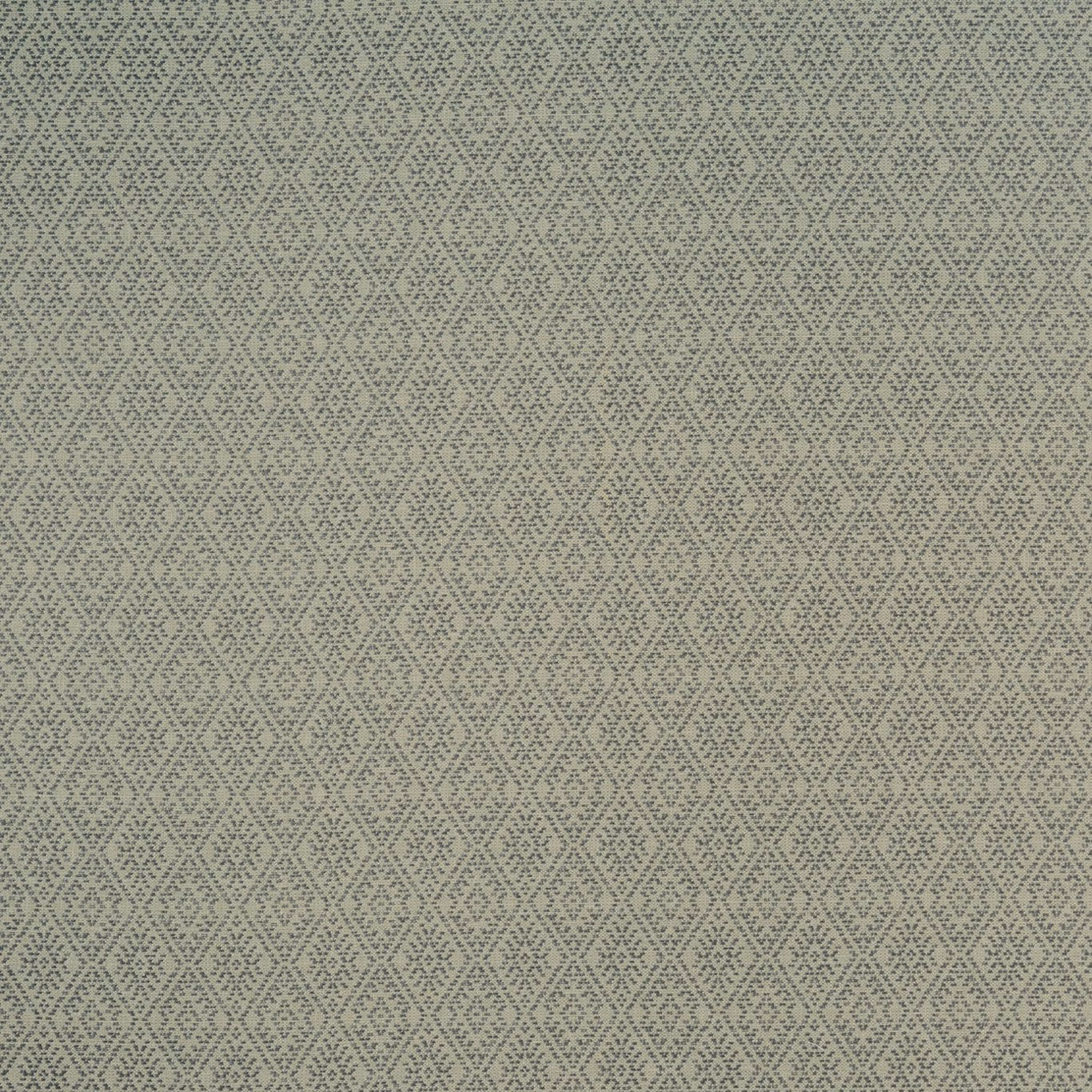 Muted storm-grey woven fabric with a tiny diamond lattice and softly mottled texture