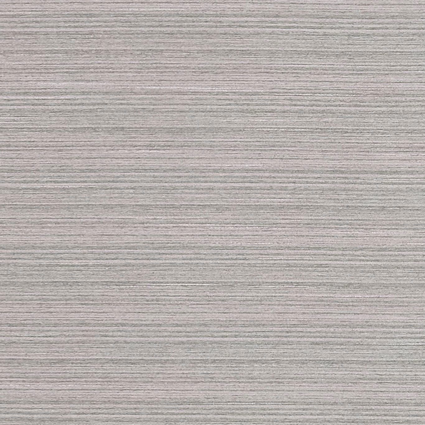 Pale feather grey fabric with fine horizontal slub texture and subtle taupe flecks