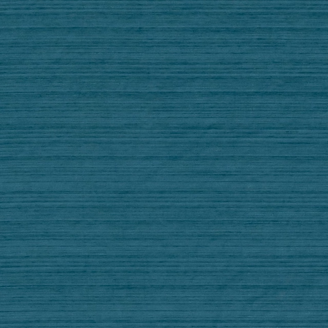 Deep peacock teal woven swatch with fine horizontal slubs and subtle tonal variation