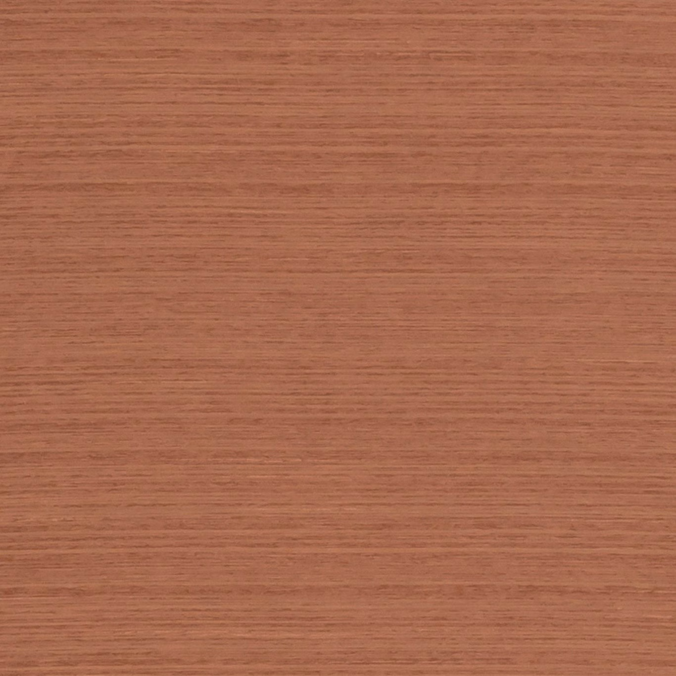 Warm cinnamon-terracotta woven swatch showing a fine, even horizontal grain