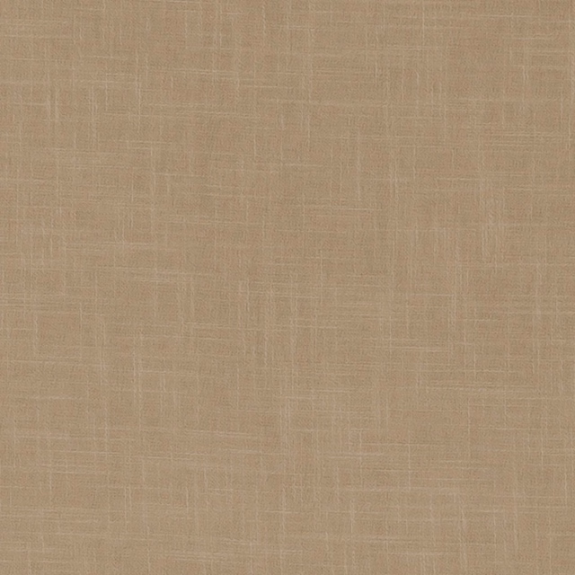 Warm taupe woven swatch with fine crosshatched texture and softly varied threads