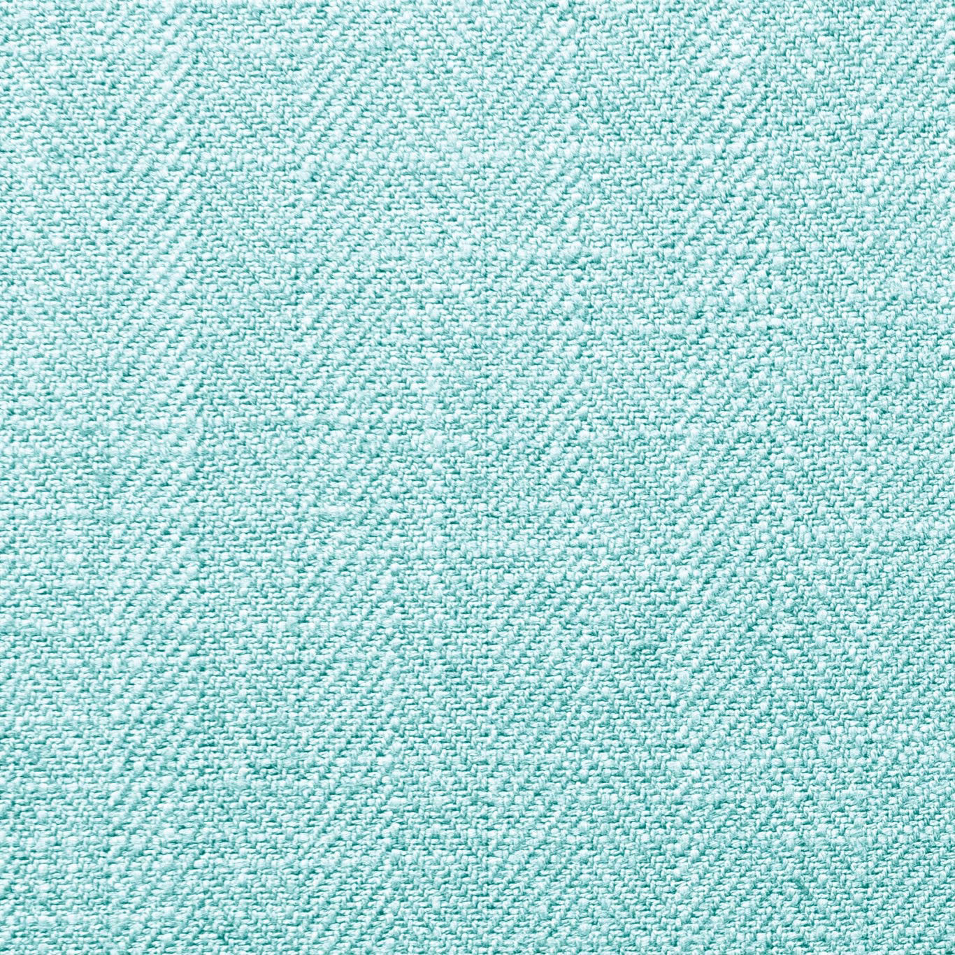 Pale azure woven fabric with softly mottled aqua crosshatch texture