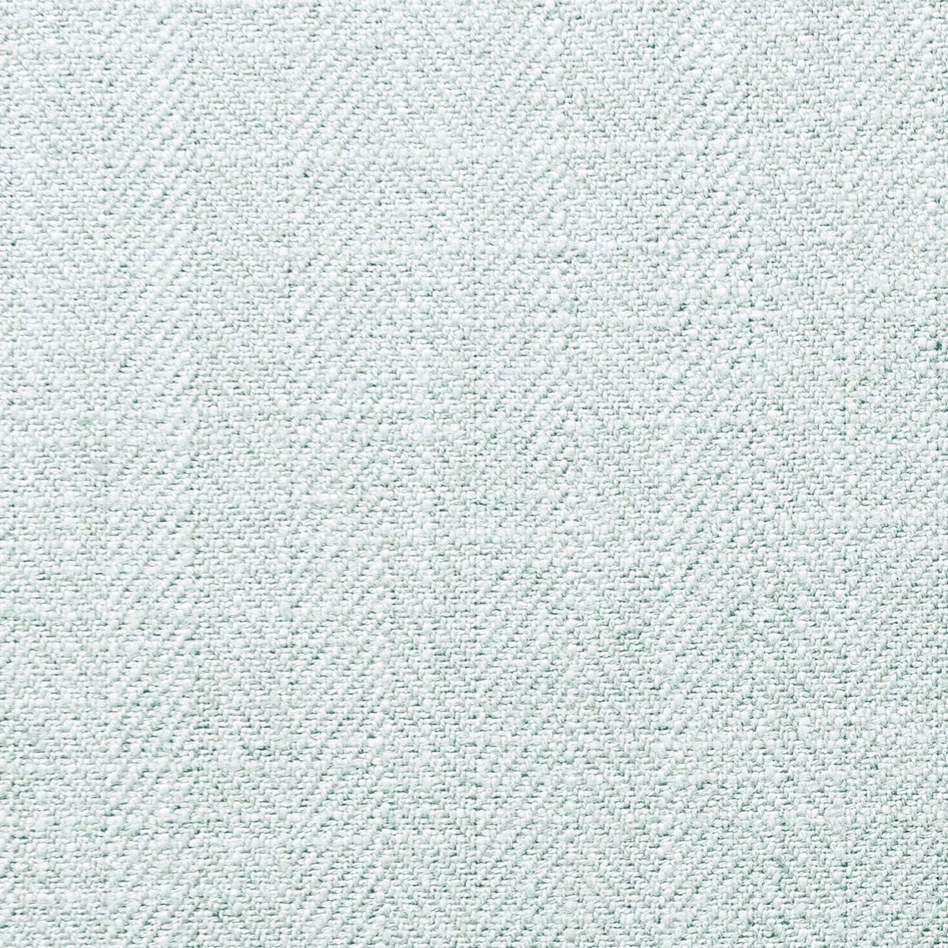 Close-up of pale duck-egg blue-green fabric with a fine, irregular woven texture