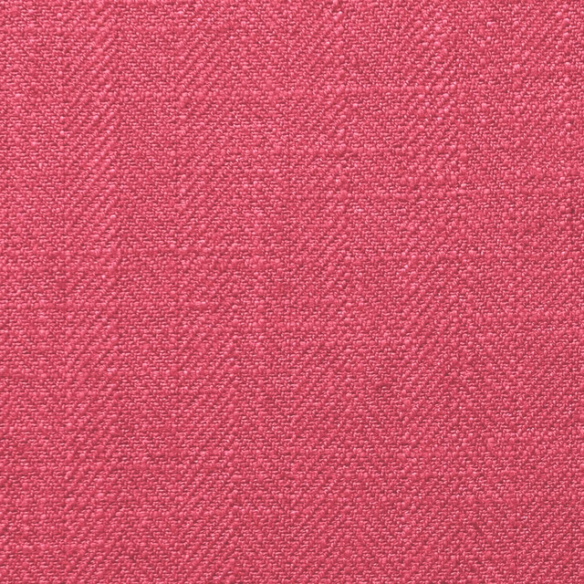 Close-up of saturated raspberry-pink fabric with a fine textured woven surface
