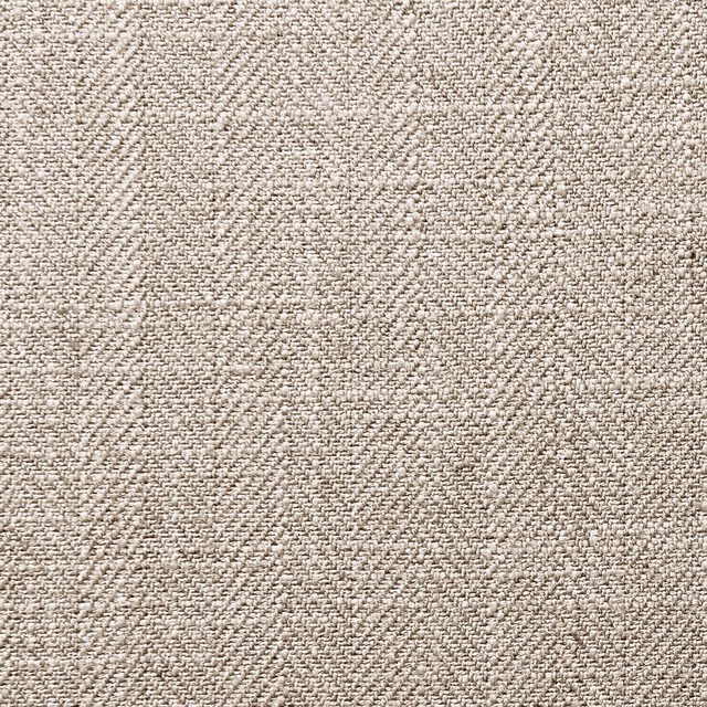 Warm string-beige woven textile with a close, subtly pebbled surface