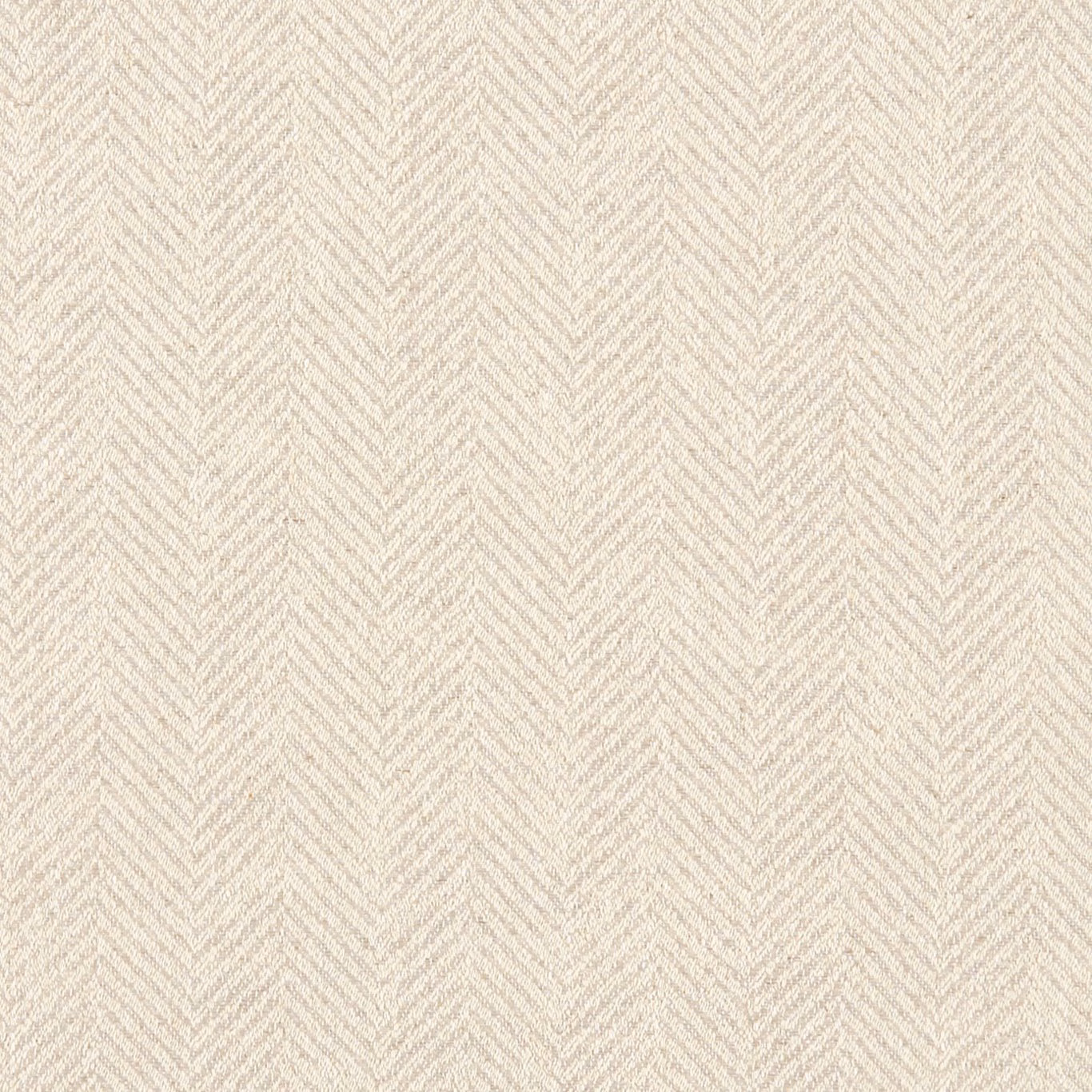 Pale ivory woven fabric with fine vertical chevrons and softly flecked texture