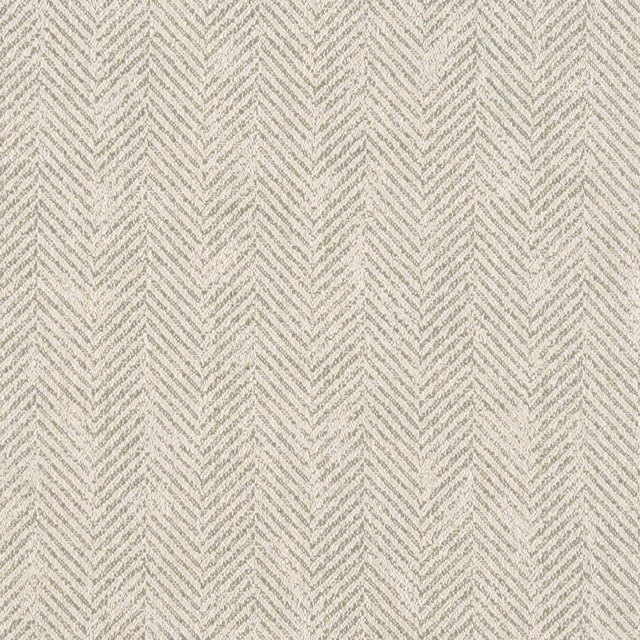 Pale sage woven fabric with a softly broken vertical chevron texture