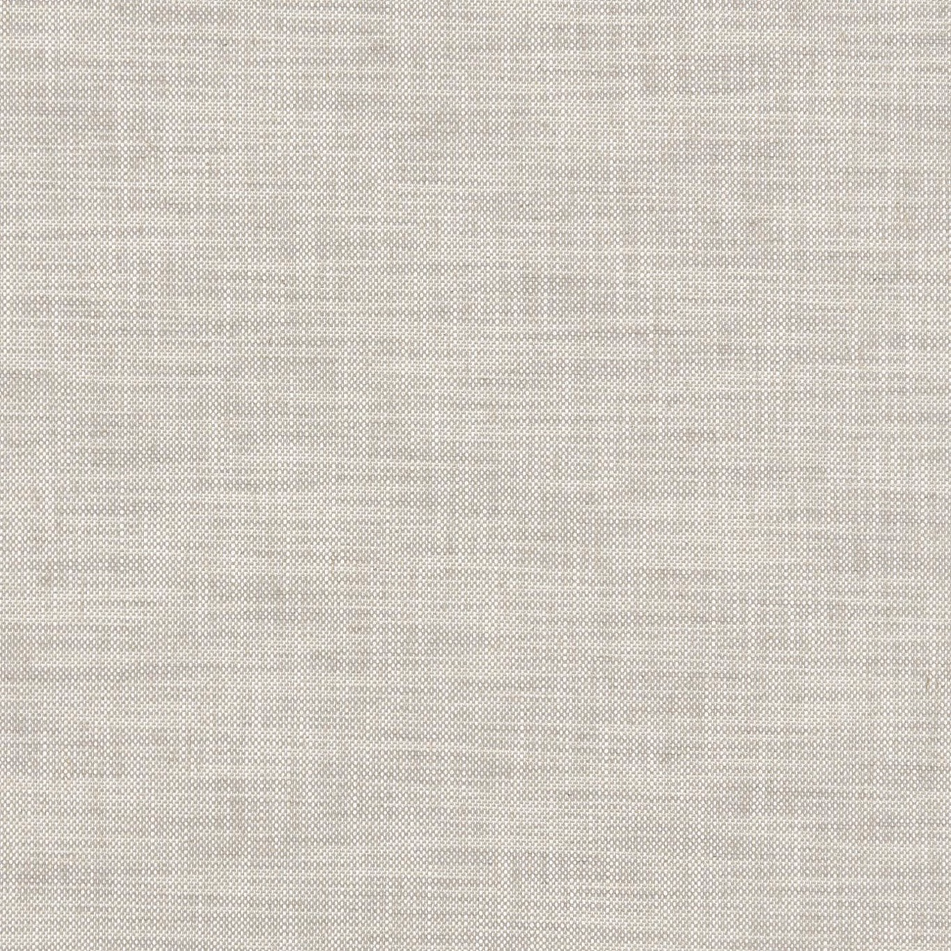 Close-up of pale dove-grey woven fabric with subtle taupe crosshatch texture