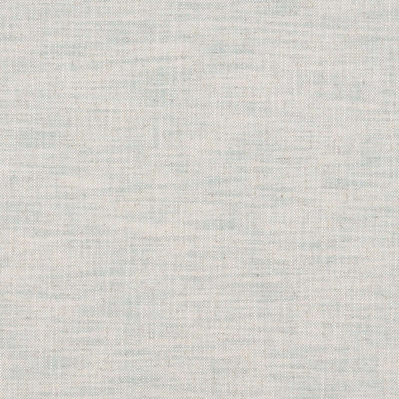Pale duckegg blue-green woven fabric with fine cream-grey crosshatch texture