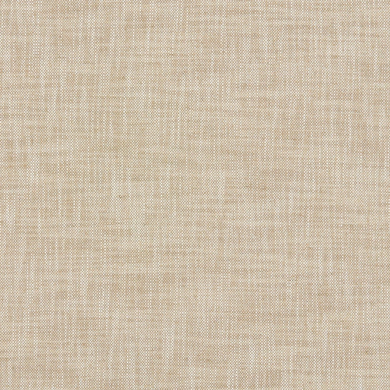 Warm natural beige upholstery fabric with a fine irregular crosshatch weave