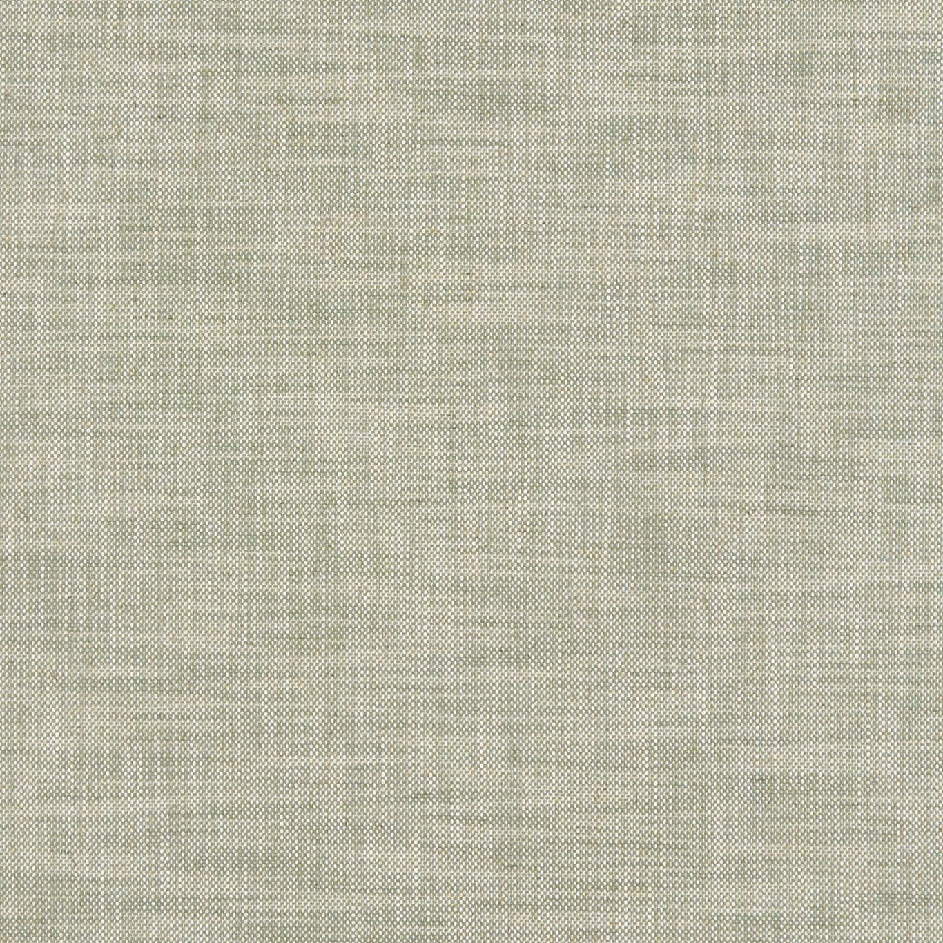 Close-up of muted sage-green fabric with a fine woven crosshatch texture