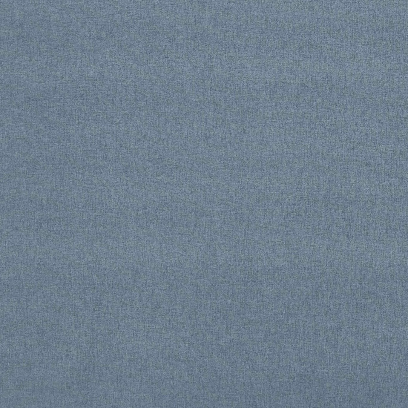 Close-up of muted blue-grey plain woven fabric with fine tonal texture