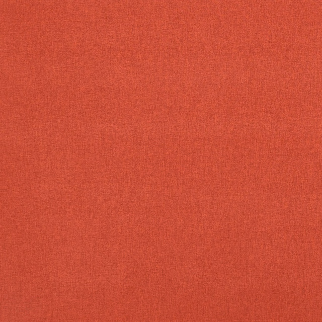 Warm carmine-red plain weave with fine tonal texture across the fabric swatch