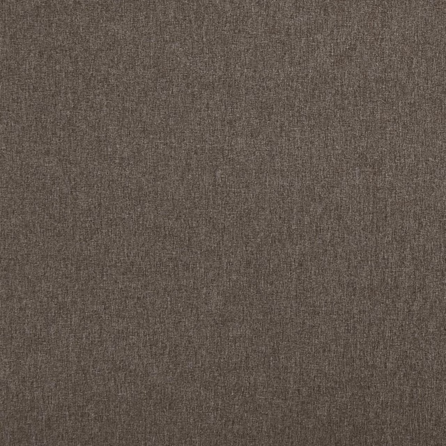 Deep chocolate-brown plain weave with subtle charcoal mottling and fine textured grain