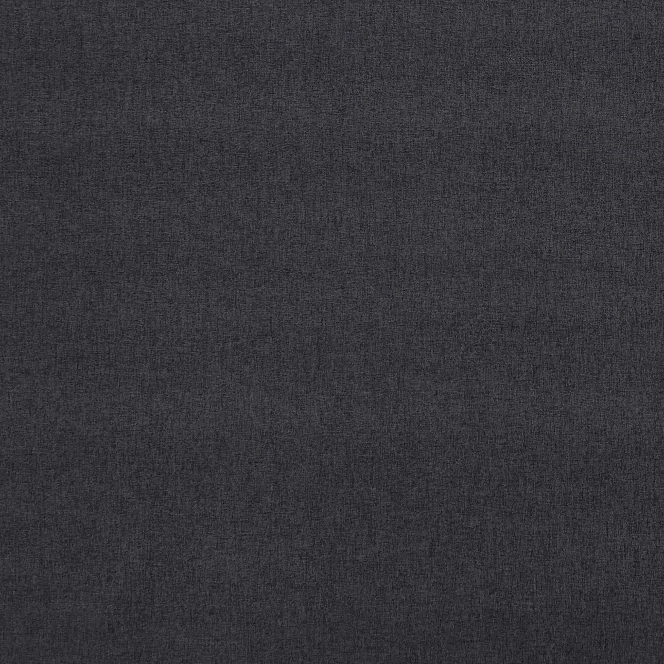 Close-up of deep charcoal-black woven fabric with subtle mottled texture and no visible pattern