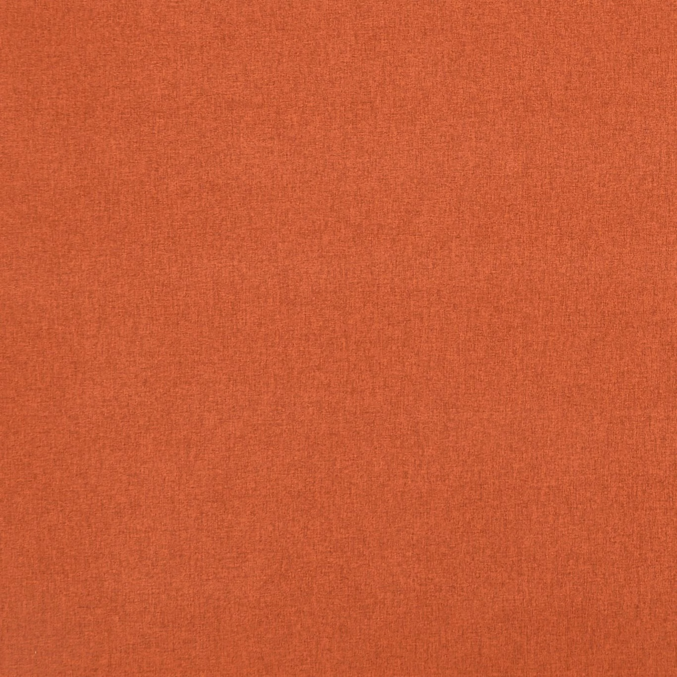 Close-up of warm flame-orange fabric showing a fine plain weave and subtle tonal texture