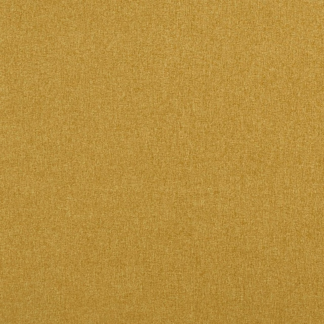 Warm ochre-gold woven fabric with subtle tonal flecks and fine texture