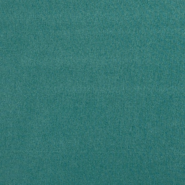 Blue-leaning jade teal fabric with a fine, softly mottled woven texture