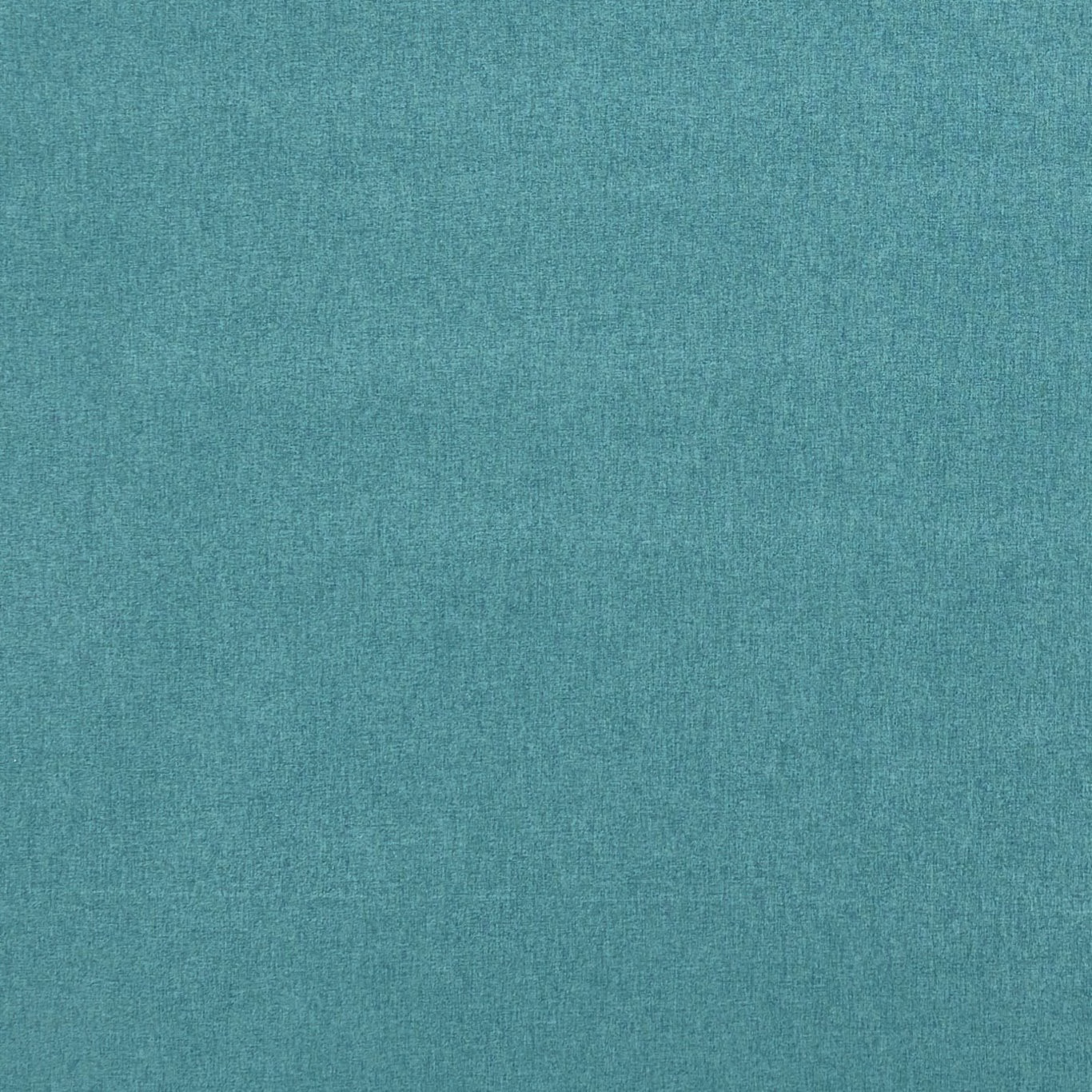 Close-up of cool teal Highlander fabric showing a fine, subtly mottled weave
