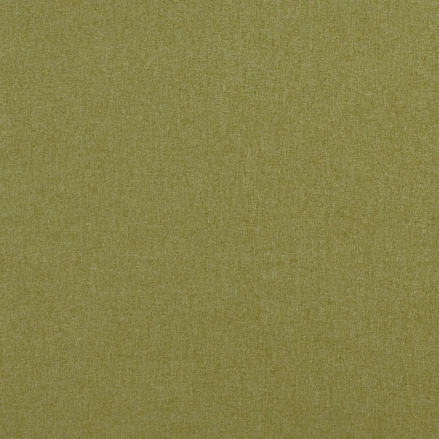 Close-up of muted olive-green plain weave with a softly flecked surface