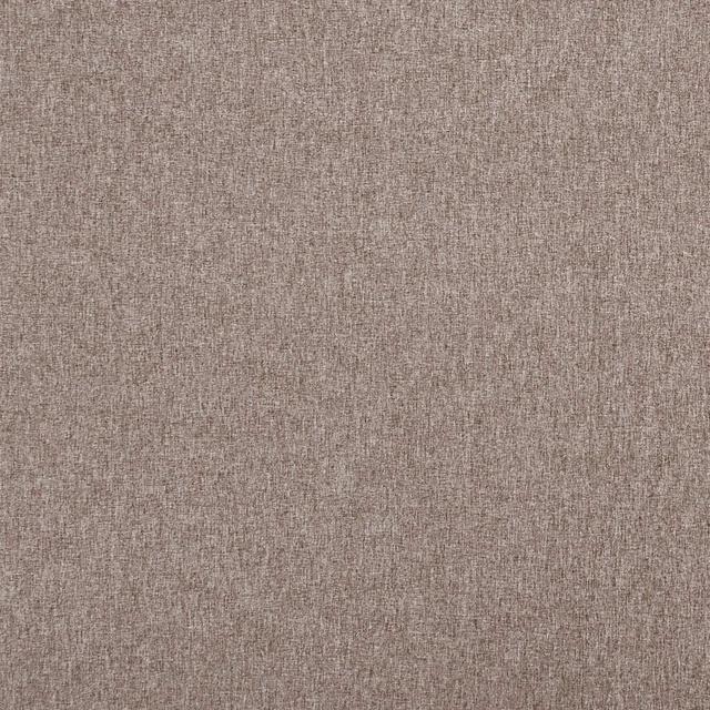 Close view of cool mist-taupe fabric with a fine irregular woven texture