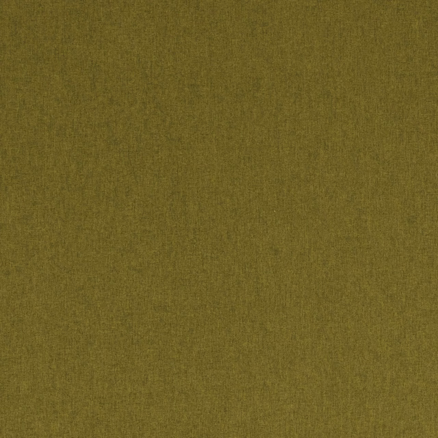 Close-up of muted olive green plain weave with fine tonal texture