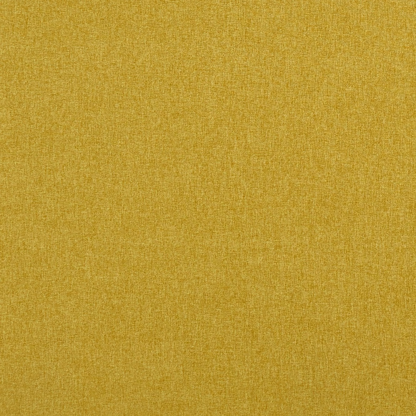 Close-up of golden ochre woven fabric with a fine, subtly striated texture