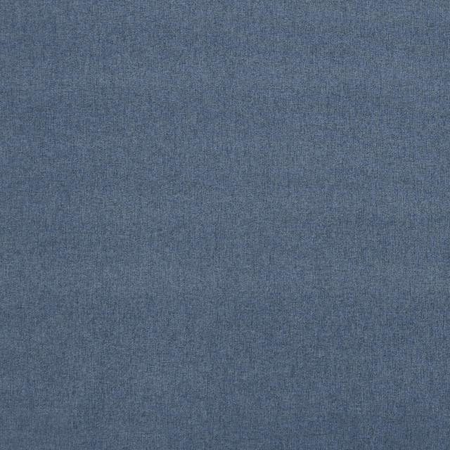 Cool Prussian blue-grey fabric with a fine, softly mottled woven surface