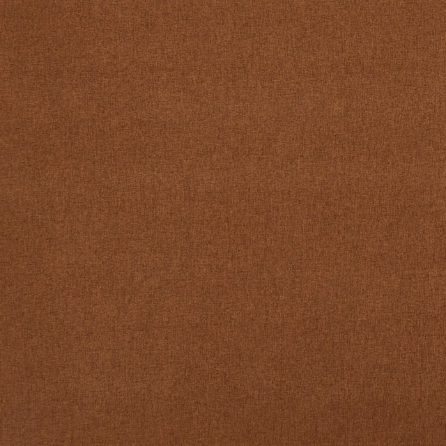 Warm sienna-brown plain weave with a softly mottled, tactile surface