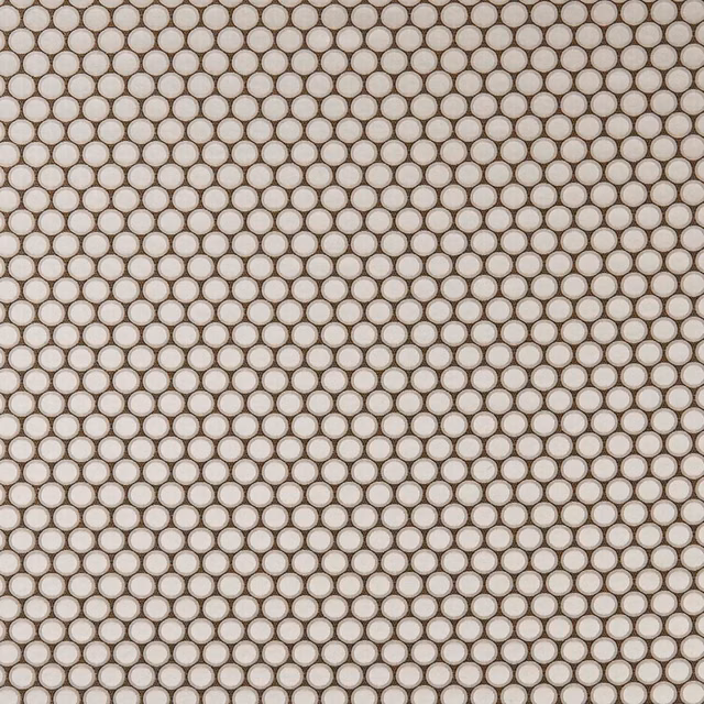 Warm taupe and cream pebble-ring weave with a finely textured surface