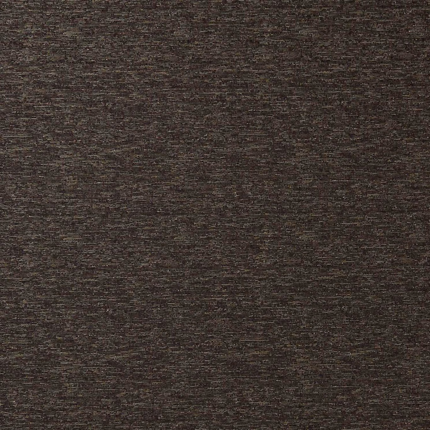 Dark ebony brown-black woven fabric with fine irregular horizontal texture