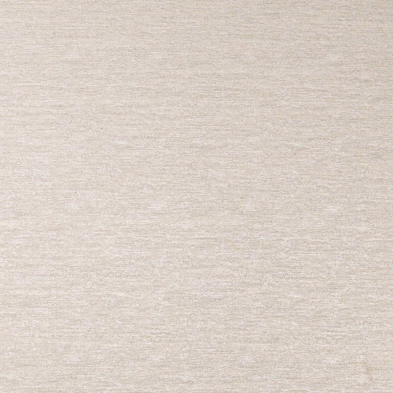 Close-up of soft ivory fabric with fine taupe-grey slub texture