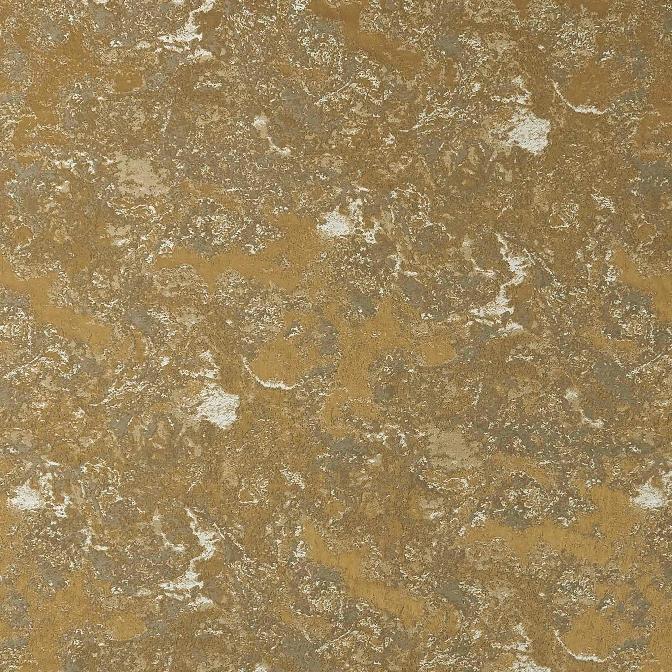 Antique gold and taupe Marmo textile with pale mineral-like marbling
