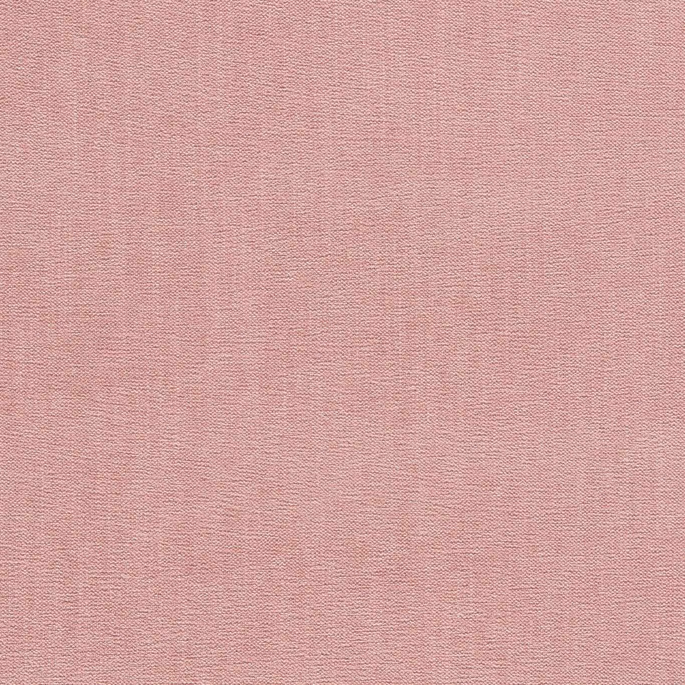 Muted dusty pink chenille with a fine, subtly mottled woven texture