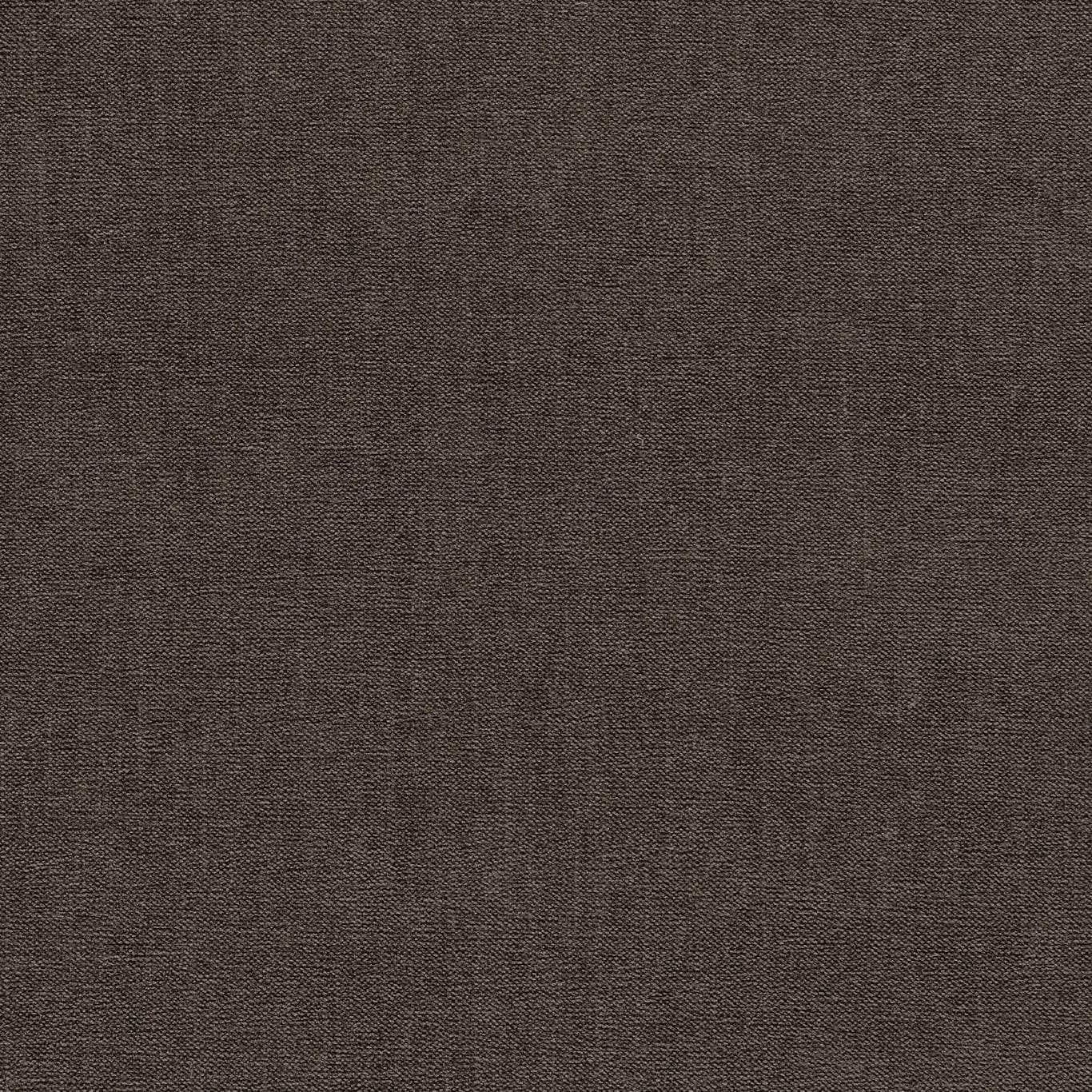 Close-up of deep espresso-brown chenille with a fine textured plain weave