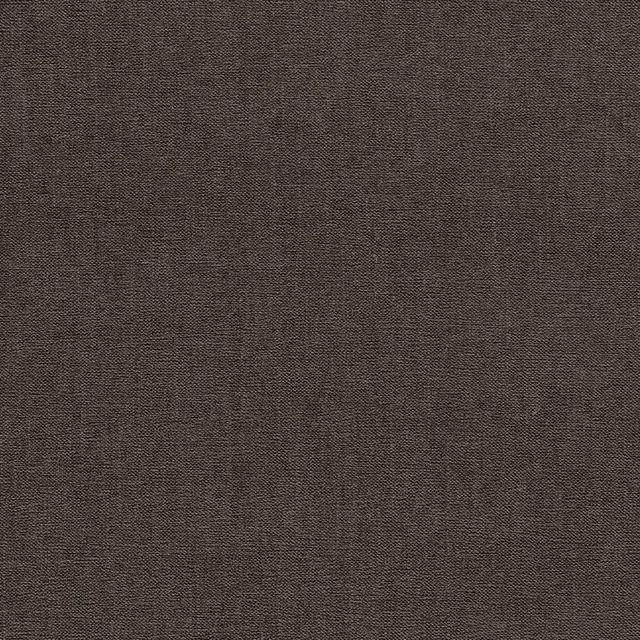 Close-up of deep espresso-brown chenille with a fine textured plain weave