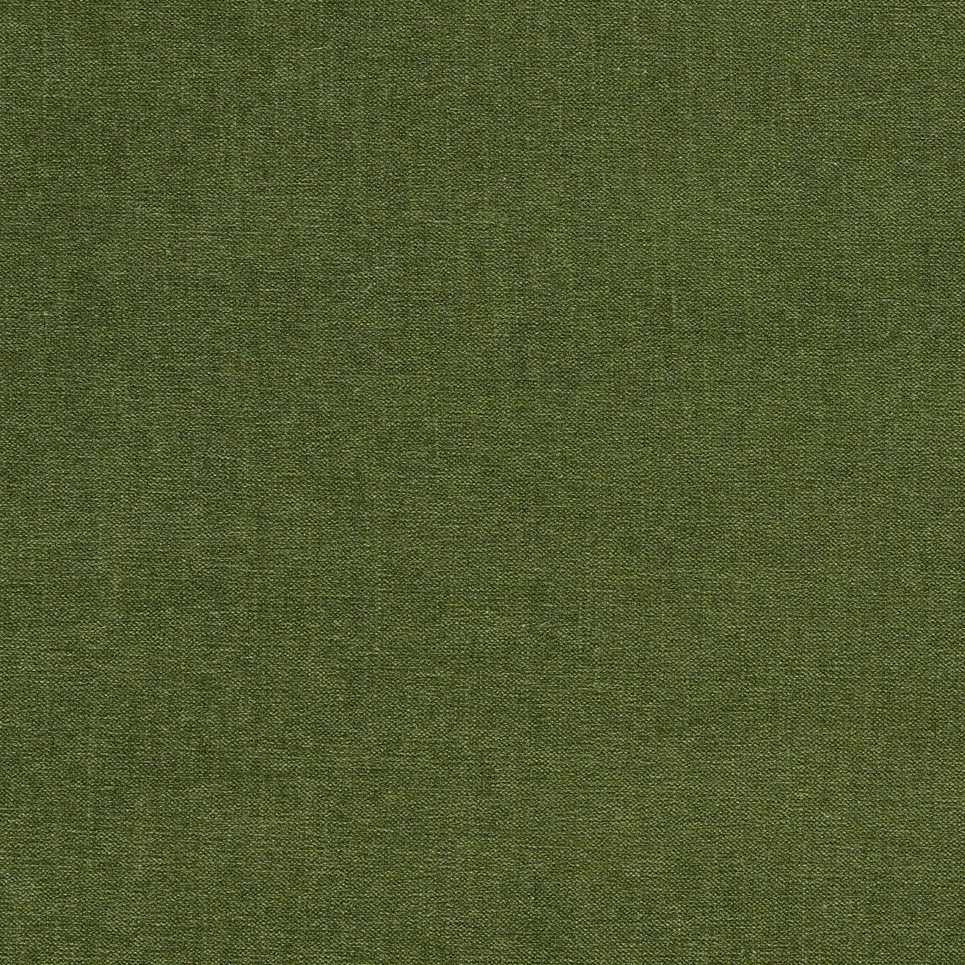 Close-up of muted herb olive chenille weave with subtle tonal flecks