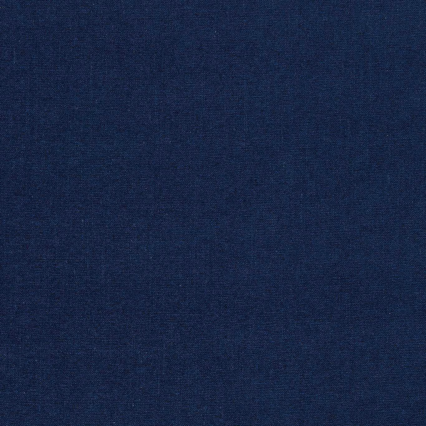 Deep ink-blue chenille swatch showing a fine, subtly varied woven surface