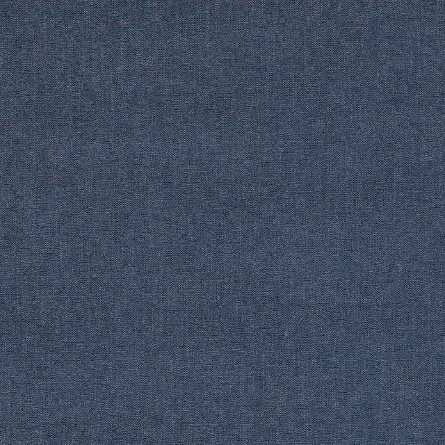 Deep midnight blue-grey chenille with a subtly flecked, plain woven surface