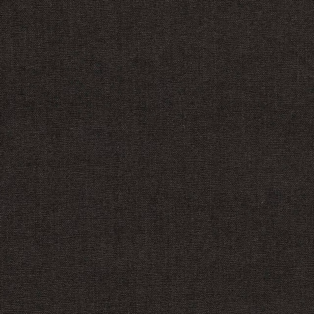 Near-black charcoal chenille weave with subtle brown tonal texture