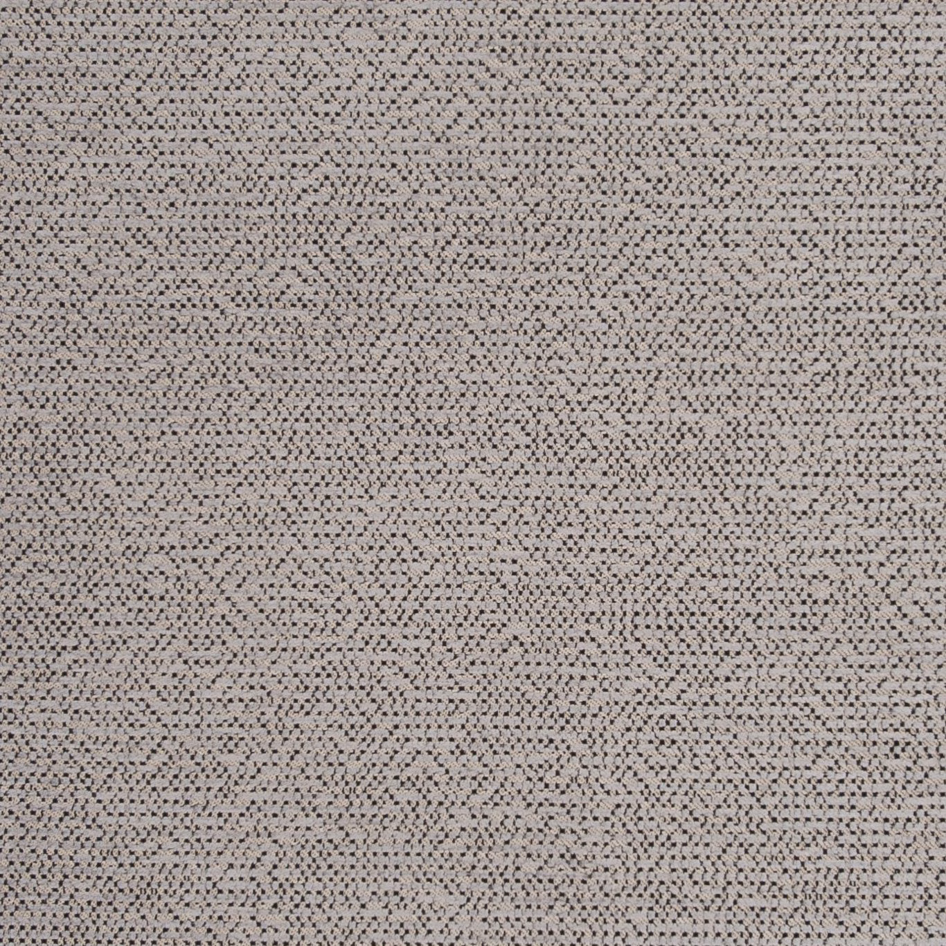 Close-up of Beauvoir Charcoal’s smoky grey weave with dense charcoal flecks and broken texture