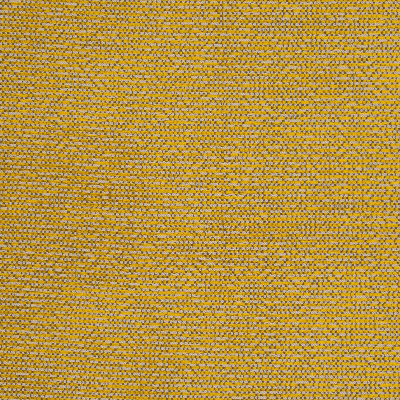 Textured citrus-yellow upholstery weave with fine grey and cream flecks