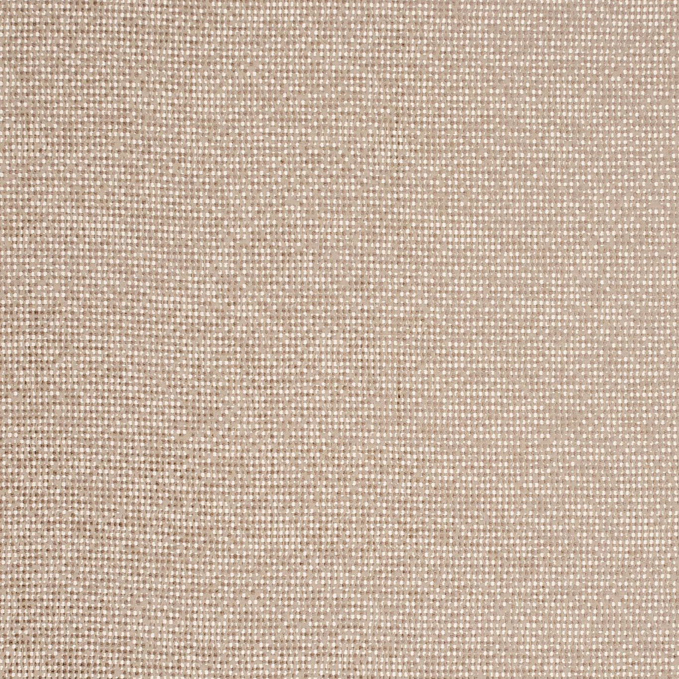 Close-up of warm taupe flecked weave with a softly gridded texture