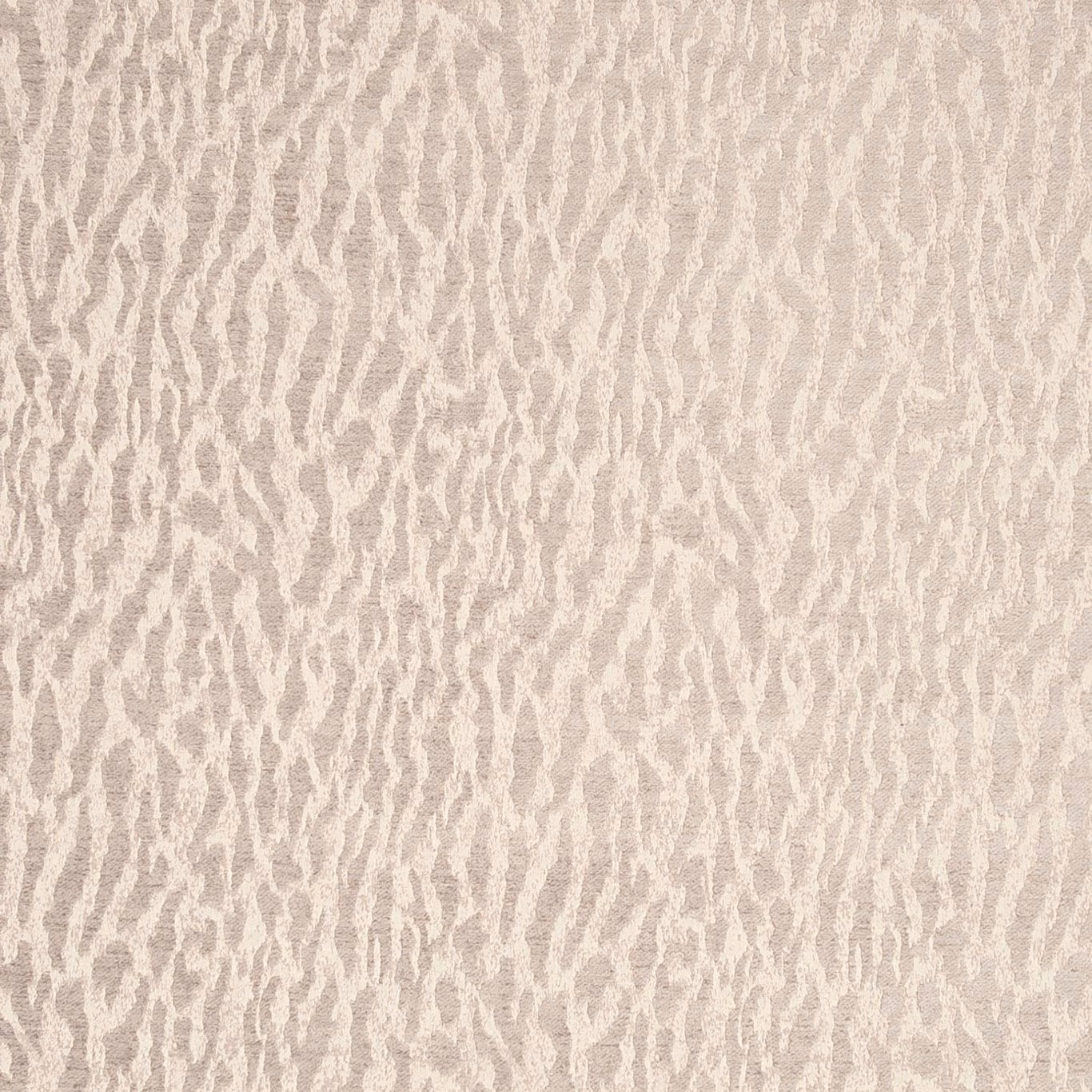 Pale stone-taupe textile with chalky irregular vertical striations and softly varied texture