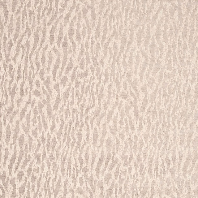 Pale stone-taupe textile with chalky irregular vertical striations and softly varied texture