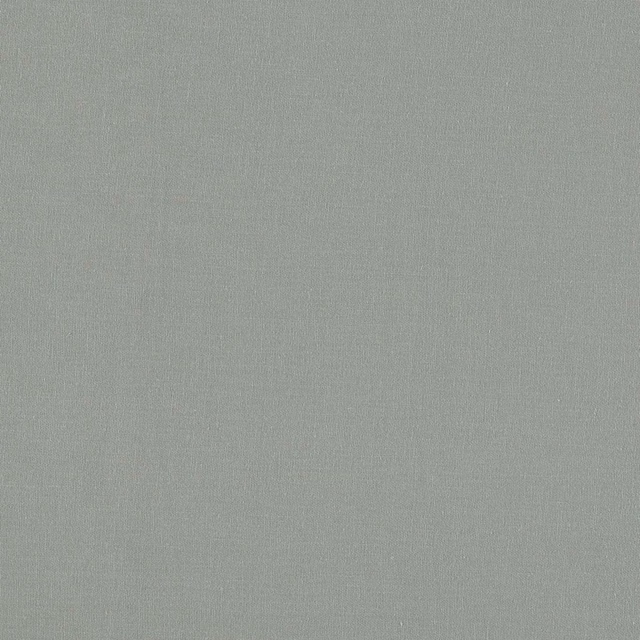 Cool ash-grey plain woven fabric with a fine, softly textured surface