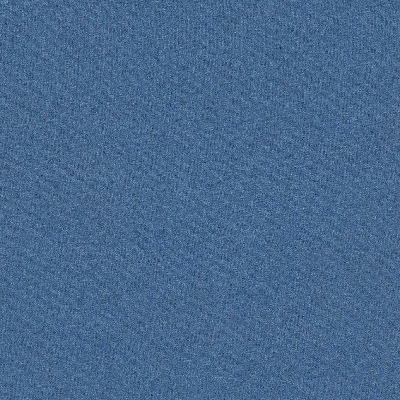 Muted Delft blue woven fabric with softly textured, even surface
