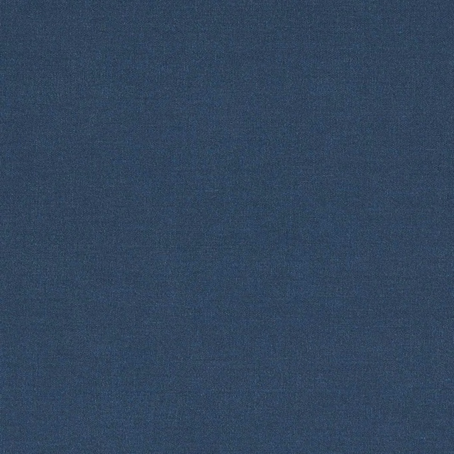 Deep midnight-blue Lazio fabric with a fine, subtly tonal woven surface