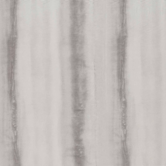 Pale pebble-grey sheer with blurred smoky vertical bands and subtle striation
